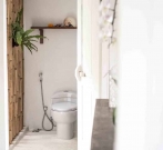 Surf House Bali Outdoor Ensuite Bathroom